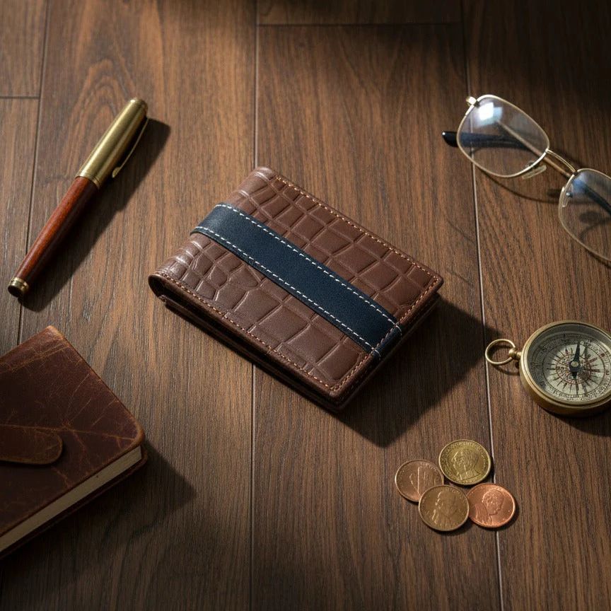 Crocodile Lthr Wallet